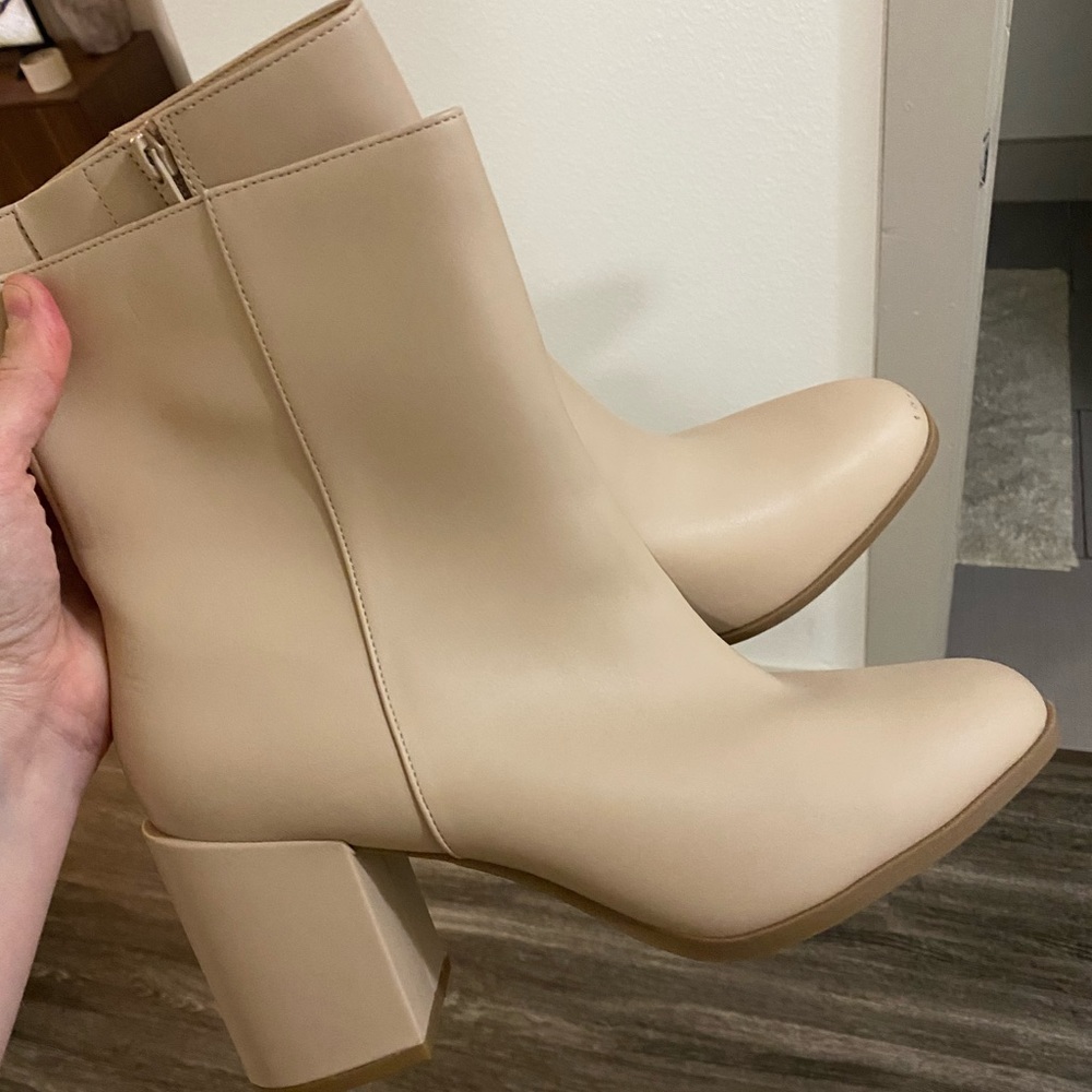 Never worn booties